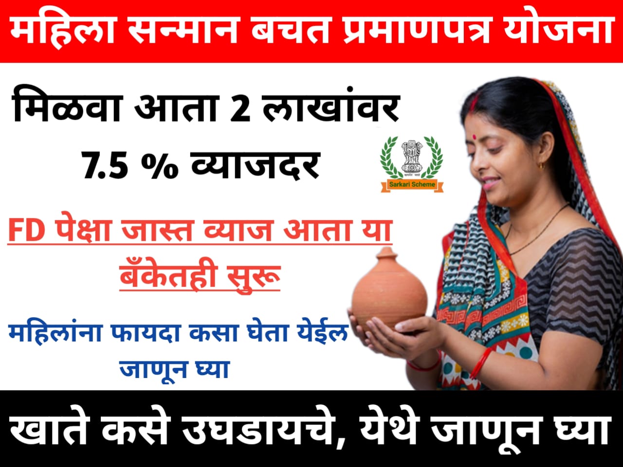 Mahila Samman Saving Scheme Calculator 